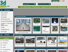 Tablet Screenshot of 3d-game.co